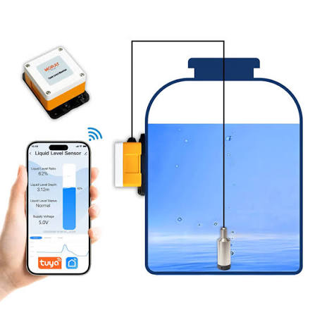 Water level sensor IoT tank monitoring system built by Chester Ochieng